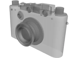 Camera 3D Model