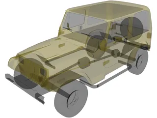 Jeep Wrangler 3D Model