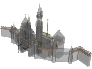 Disneyland 3D Model