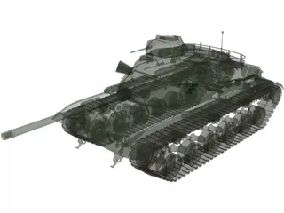 M60 A3 3D Model