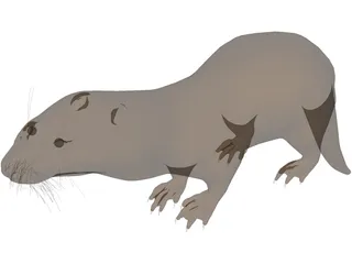 Otter 3D Model