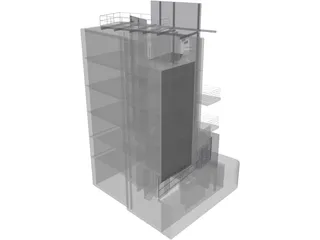 Ennio Building 3D Model