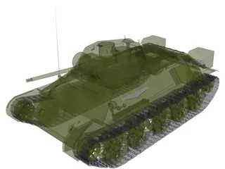 T-34 3D Model