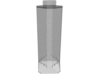 Continental Center 3D Model