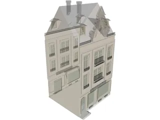 Town House 3D Model