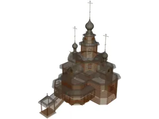 Church Tranfiguration 3D Model