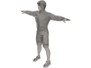 Man [+Outfits and Hairstyles] 3D Model