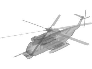 Sikorsky MH-53 Pave Low 3D Model