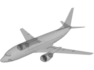 Boeing 737-500 3D Model