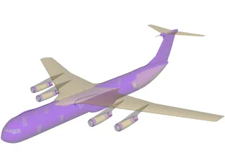 C-141 Starlifter 3D Model