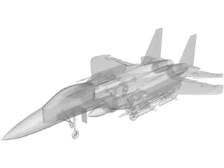 F-15E 3D Model