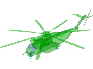 Sikorsky MH-53E Pave Low 3D Model