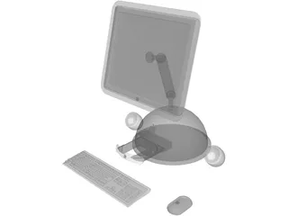 Apple iMac 3D Model