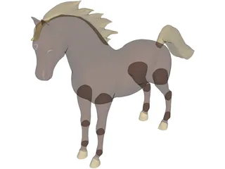 Horse 3D Model