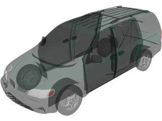 Pontiac Montana (1997) 3D Model