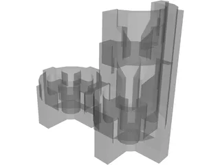 Foam Study Model 3D Model
