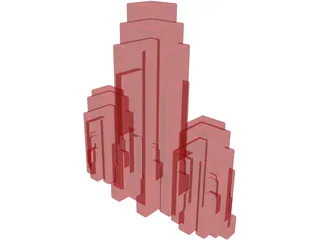 High Rise 3D Model