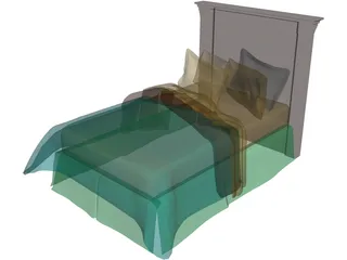 Bed 3D Model