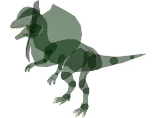 Dilophosaurus 3D Model