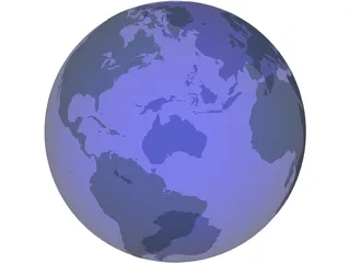 Globe 3D Model