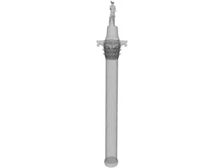 Nelsons Column 3D Model