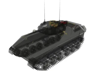 M3 Bradley 3D Model