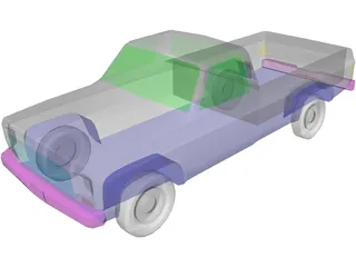 Chevrolet Pickup (1978) 3D Model