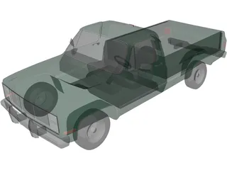 GMC Pickup (1985) 3D Model