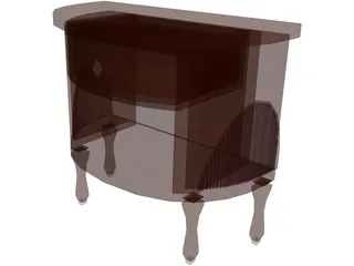 Night Stand Table 3D Model