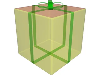 Gift Box 3D Model