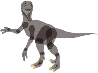 Velociraptor 3D Model