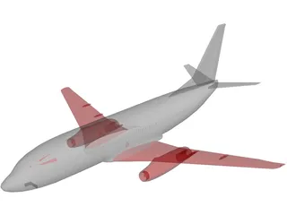 Boeing 737-200 3D Model