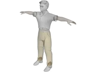 Man 3D Model