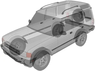 Land Rover Discovery (1996) 3D Model