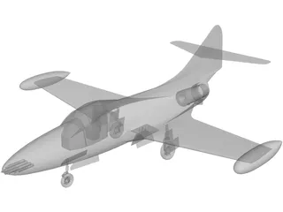 F9F Panther 3D Model