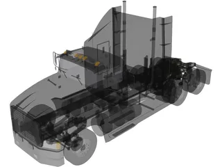 Ford Aeromax 120 3D Model