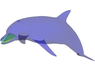 Dolphin 3D Model