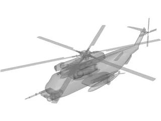 Sikorsky MH-53J Pave Low III 3D Model