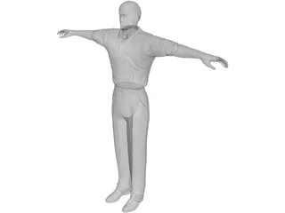 Man 3D Model