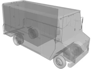 Delivery Van 3D Model