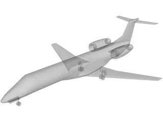 Embraer ERJ 135 3D Model