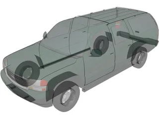 GMC Yukon (2000) 3D Model