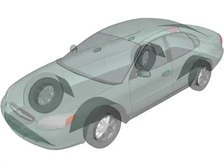 Ford Taurus (2000) 3D Model