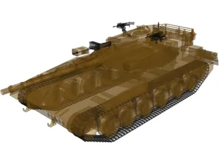 Merkava MK3 3D Model