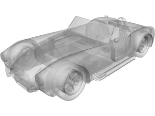 Shelby Cobra (1966) 3D Model