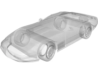 Chevrolet Corvette (1992) 3D Model