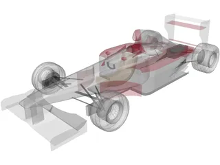 Ferrari F399 F1 (1999) 3D Model