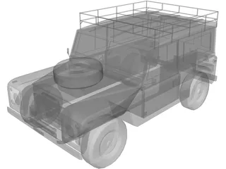Land Rover (1972) 3D Model