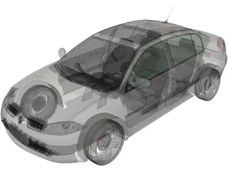 Renault Megane 3D Model