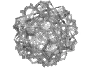 Buckyball 3D Model